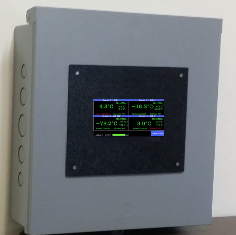 TV2 mounted inside a heavy-duty instrument case