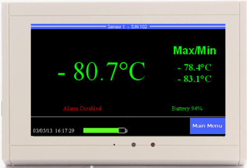 TV2 w -80°C freezer